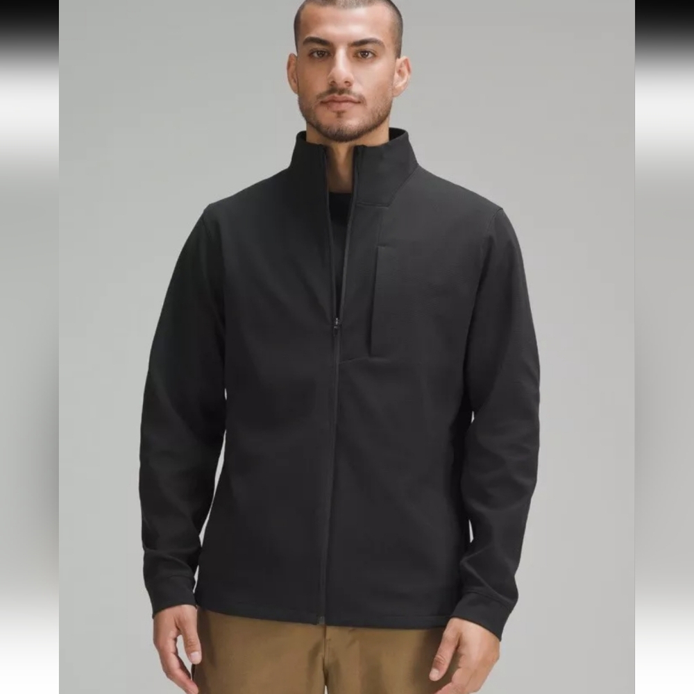 Lululemun Sojourn Jackets Men's Size L Color Black - Picture 3 of 10